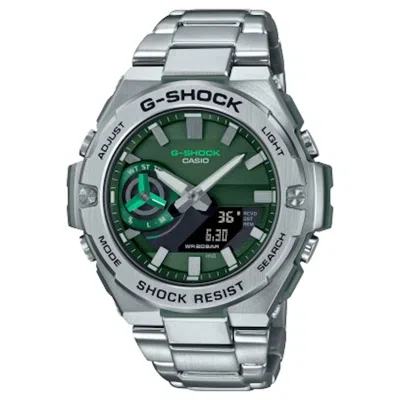 Pre-owned Casio Men's  Gshock Gstb500ad3a Watch In Stainless Steel