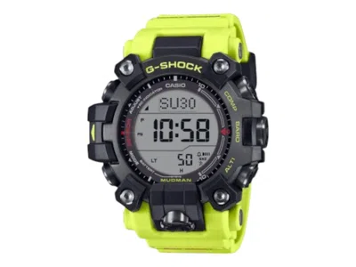 Pre-owned Casio Men's  Gshock Gw9500mry1a9 Watch In Stainless Steel In Silver