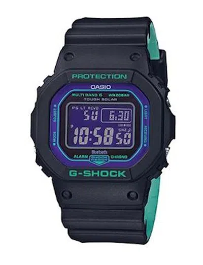 Pre-owned Casio Men's  Gshock Gwb5600bl1 Watch In Resin In Brown