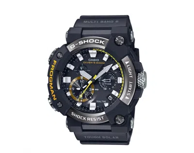 Pre-owned Casio Men's  Gshock Gwfa10001a Watch In Stainless Steel In Silver