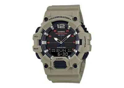 Pre-owned Casio Men's  Gshock Hdc7003a3v Watch In Resin In Brown