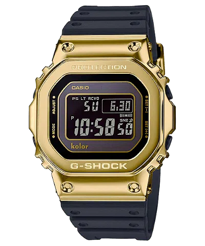 Pre-owned Casio Men's  Gshock Kolor Limited Edition Gmwb5000kl9 Watch In Gold Plated