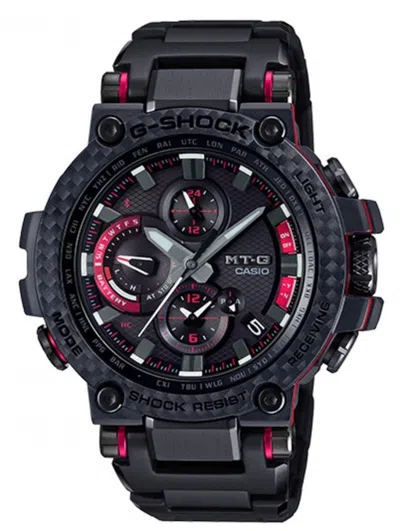 Pre-owned Casio Men's  Gshock Mtgb1000xbd1 Watch In Resin/carbon In Black