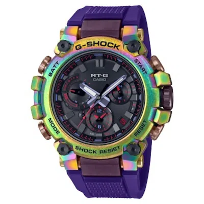 Pre-owned Casio Men's  Gshock Mtgb3000 Series Mtgb3000prb1 Watch In Carbon/steel In Gray