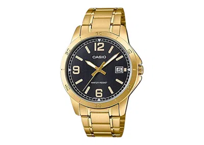 Pre-owned Casio Men's  Gshock Mtpv004g1b Watch In Stainless Steel