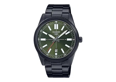Pre-owned Casio Men's  Gshock Mtpvd02b3e Watch In Stainless Steel