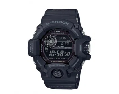 Pre-owned Casio Men's  Gshock Rangeman Gw94001b Watch In Resin In Brown