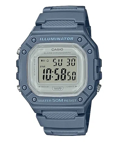 Pre-owned Casio Men's  Gshock W218hc2av Watch In Resin In Brown