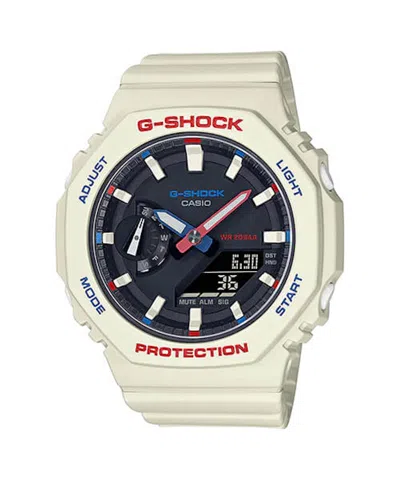 Pre-owned Casio Men's  Gshock Winter Tricolor Series Gmas2100wt7a1 Watch In Resin
