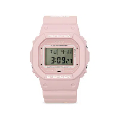 Pre-owned Casio Men's  Gshock X Billionaire Boys Club Ice Cream Dw5600 Watch In Resin