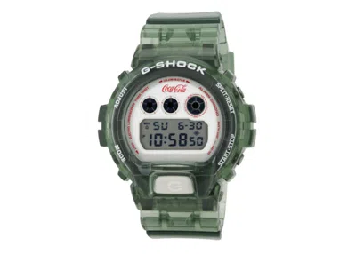 Pre-owned Casio Men's  Gshock X Cocacola Dw6900cc233 Watch In Resin