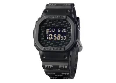 Pre-owned Casio Men's  Gshock X Ftp Dw5600 Watch In Resin In Brown
