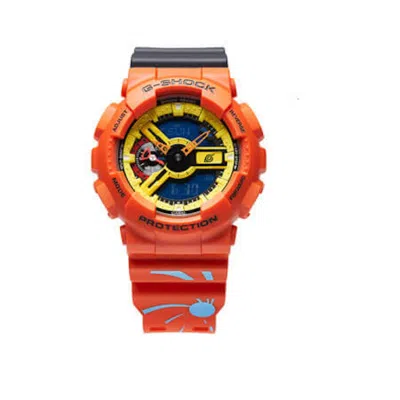 Pre-owned Casio Men's  Gshock X Naruto Ga110nar214pfn Watch In Resin