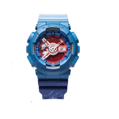 Pre-owned Casio Men's  Gshock X Naruto Ga110sas212pfn Watch In Resin In Brown