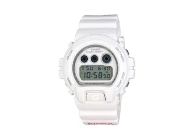 Pre-owned Casio Men's  Gshock X Nasa Dw6900nasa237 Watch In Resin In Brown