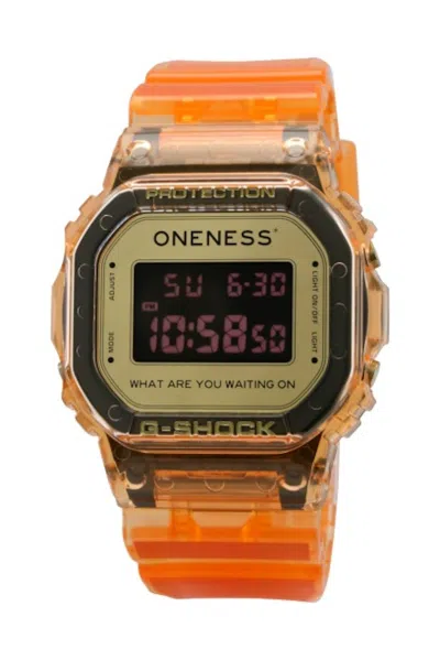 Pre-owned Casio Men's  Gshock X Oneness Dw5600ons234 Watch In Resin