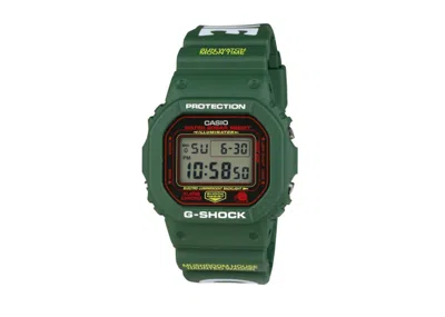 Pre-owned Casio Men's  Gshock X Online Ceramics X Hodinkee Dw5600oc233 Watch In Resin In Brown
