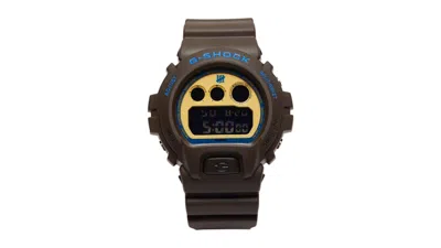 Pre-owned Casio Men's  Gshock X Undefeated 40th Anniversary Dw6900udcr235 Watch In Resin In Brown