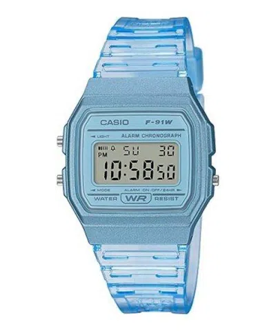 Pre-owned Casio Men's  Pop F91ws2 Watch In Resin