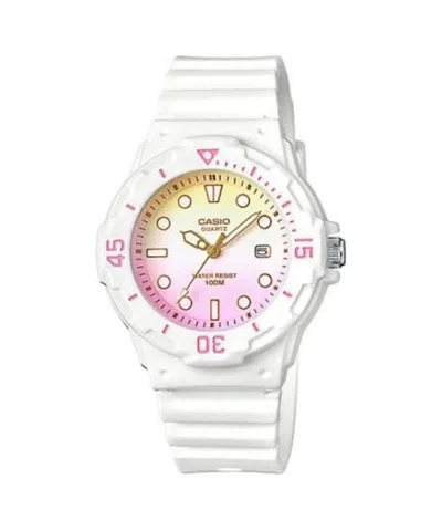 Pre-owned Casio Men's  Pop Lrw200h4e2v Watch In Resin