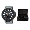 Casio Men's  Pro Trek Series Outdoor Mountaineering Blue Watch Sapphire Crystal Mens Black Analog