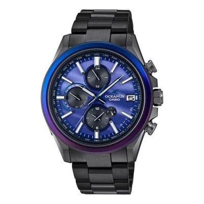 Casio Men's  Quartz Watch Sapphire Fully Automatic Calendar Blue Sapphire Crystal Mens In Animal Print