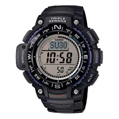 Casio Men's  Sports Gear Series Mens Black Digital In Blue