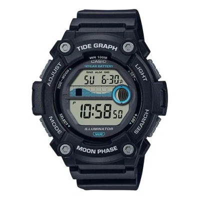 Casio Men's  Sports Watch 100m Waterproof Mens In Black