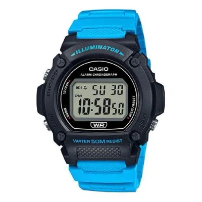 Casio Men's  Sports Watch 50m Waterproof Mens In Blue