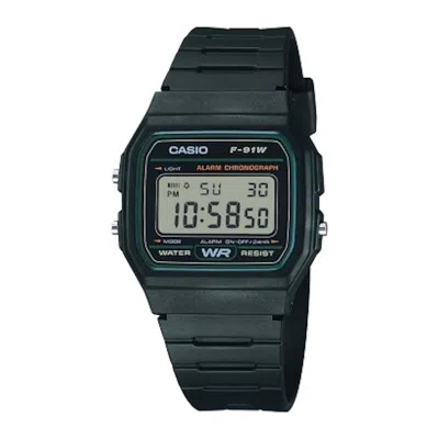 Pre-owned Casio Men's  Standard F91w3 Watch In Resin
