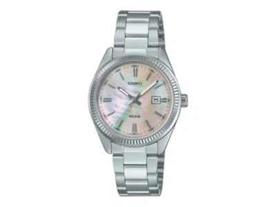 Pre-owned Casio Men's  Standard Ltp1302ds4a Watch In Ion Plated