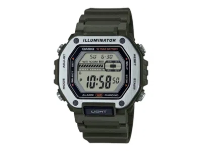 Pre-owned Casio Men's  Standard Mwd110h3a Watch In Stainless Steel