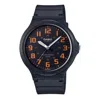 Casio Quartz Waterproof Mens Black Analog