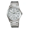 Casio Men's  Standard Series Retro Watch White Mens Silver Analog In Metallic