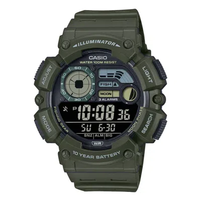 Pre-owned Casio Men's  Standard Ws1500h3b Watch In Resin