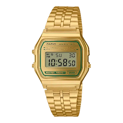 Pre-owned Casio Men's  Vintage A158wegv9a Watch In Resin