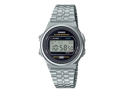 Pre-owned Casio Men's  Vintage A171we1 Watch In Stainless Steel