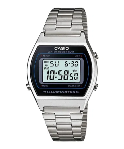 Pre-owned Casio Men's  Vintage B640wd1a Watch In Stainless Steel
