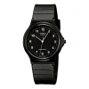 Casio Men's  Youth Retro Watch Classic Strap Black Dialblack Strap Mens Blackblack Analog