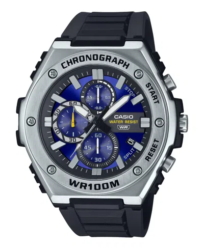 Casio Men's Chronograph Black Resin Strap Watch 51mm