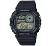 Casio Men's Digital Black Resin Strap Watch 42mm, Ws1700h-1av In Black