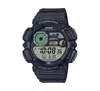 Casio Men's Digital Black Resin Watch 50.1mm, Ws1500h-1av In Black