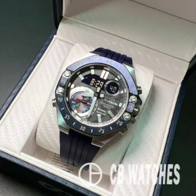 Pre-owned Casio Edifice Ecb-10at-1a Mobile Link Scuderia Alphatauri Limited