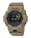Casio Men's G-shock Move Gbd-800 Series Black Dial Watch In Brown