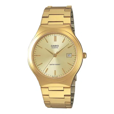 Casio Men's Gold Stainless Steel Watch With Champagne Dial - Mtp-1170n-9a