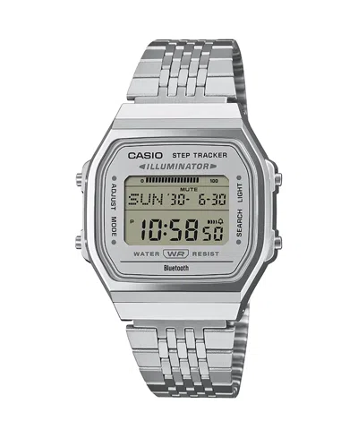 Casio Men's Japanese Quartz Silver-tone Stainless Steel Watch 37.9mm