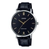 Casio Men' S Dress Belt Wrist Mens Black Analog