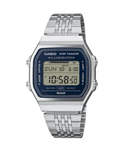 Casio Men's Silver-tone Stainless Steel Watch 37.9mm
