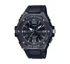 Casio Men's Three-hand Black Resin Watch 49.6mm, Mwa100hb-1av In Black