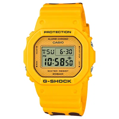Casio Men's Watch  Dw-5600slc-9er ( 42,8 Mm) Gbby2 In Yellow